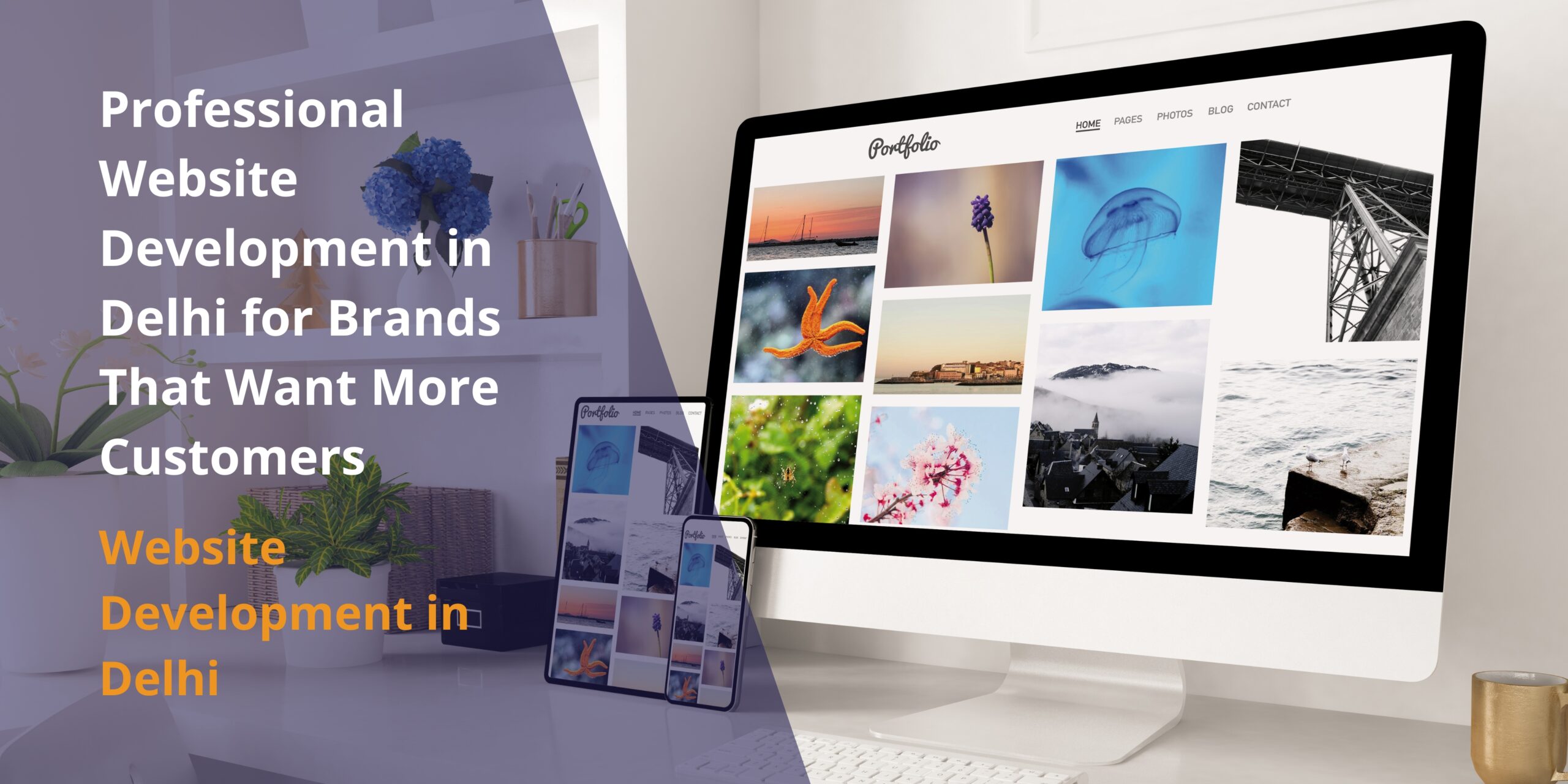 Make your business more fluent and lead-generating with the right website developer.